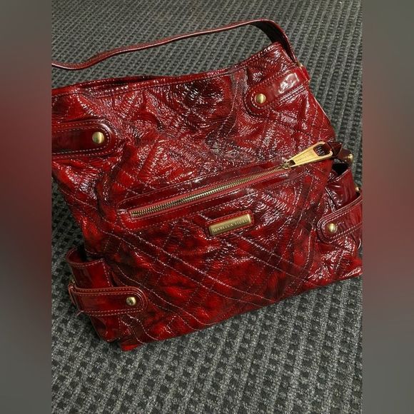 Isabella Fiore Bags Isabellefiore Red Purse Wgold Hardware Poshmark